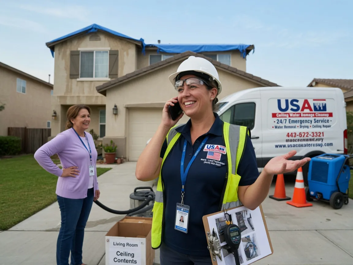 Ceiling Water Damage Restoration Muscatine, IA FAQs
