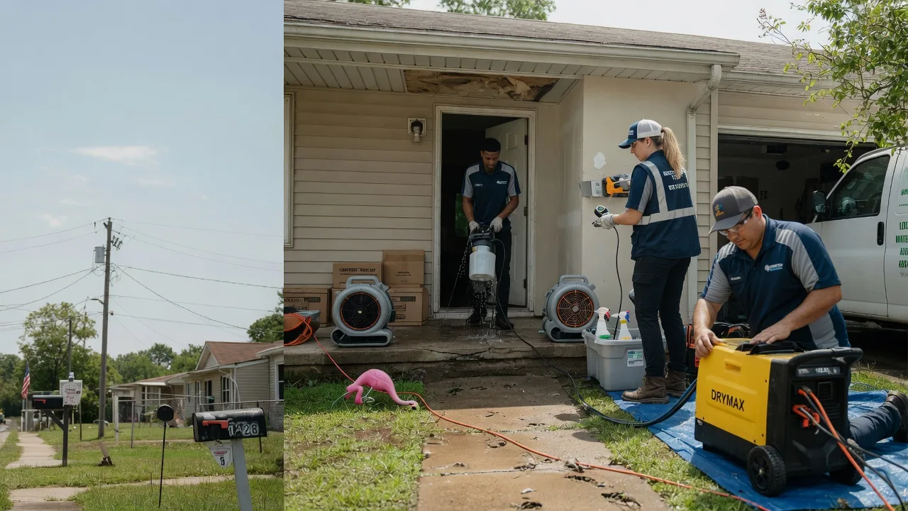 Storm Damage Water Removal in Muscatine, IA near me